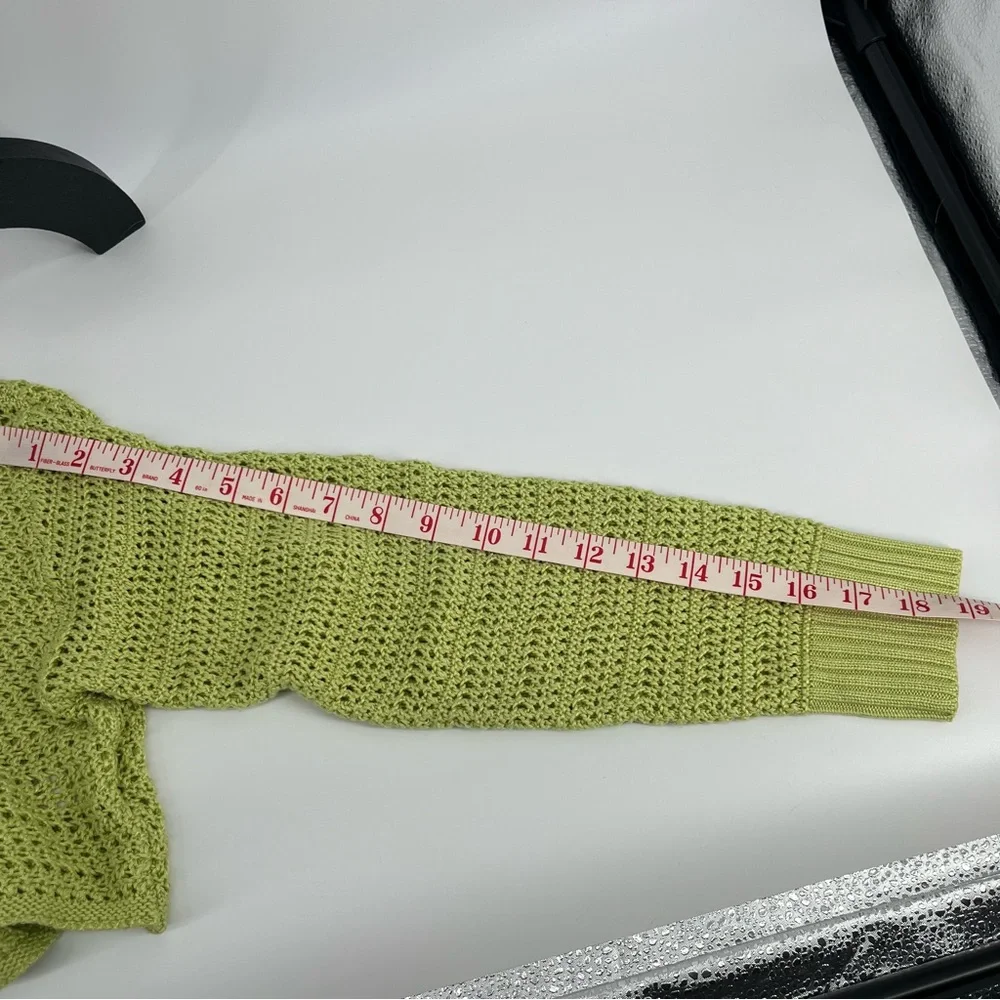 Love‎ Tree Lime Cardigan Sweater